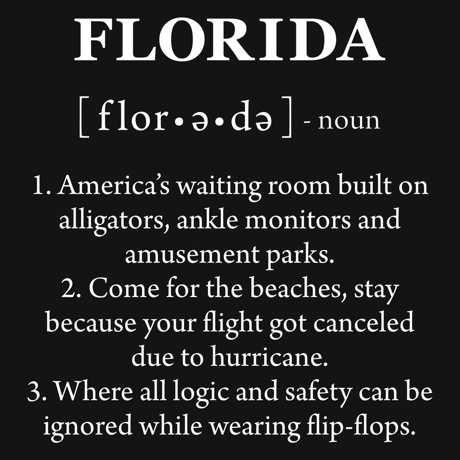 Florida Defined T-Shirt - Black