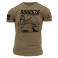 Squeeze Responsibly T-Shirt - Combat Green