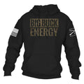 Realtree Brown-Leaf® Big Buck Energy Hoodie - Black