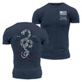 Even Divided T-Shirt - Midnight Navy