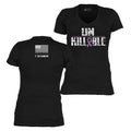 Women's Unkillable V-Neck - Black