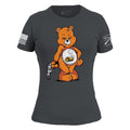 Women's Bang Bear Slim Fit T-Shirt - Heavy Metal