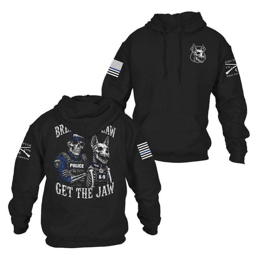 K9 Get The Jaw Hoodie - Black