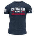 Capitalism Makes T-Shirt - Midnight Navy