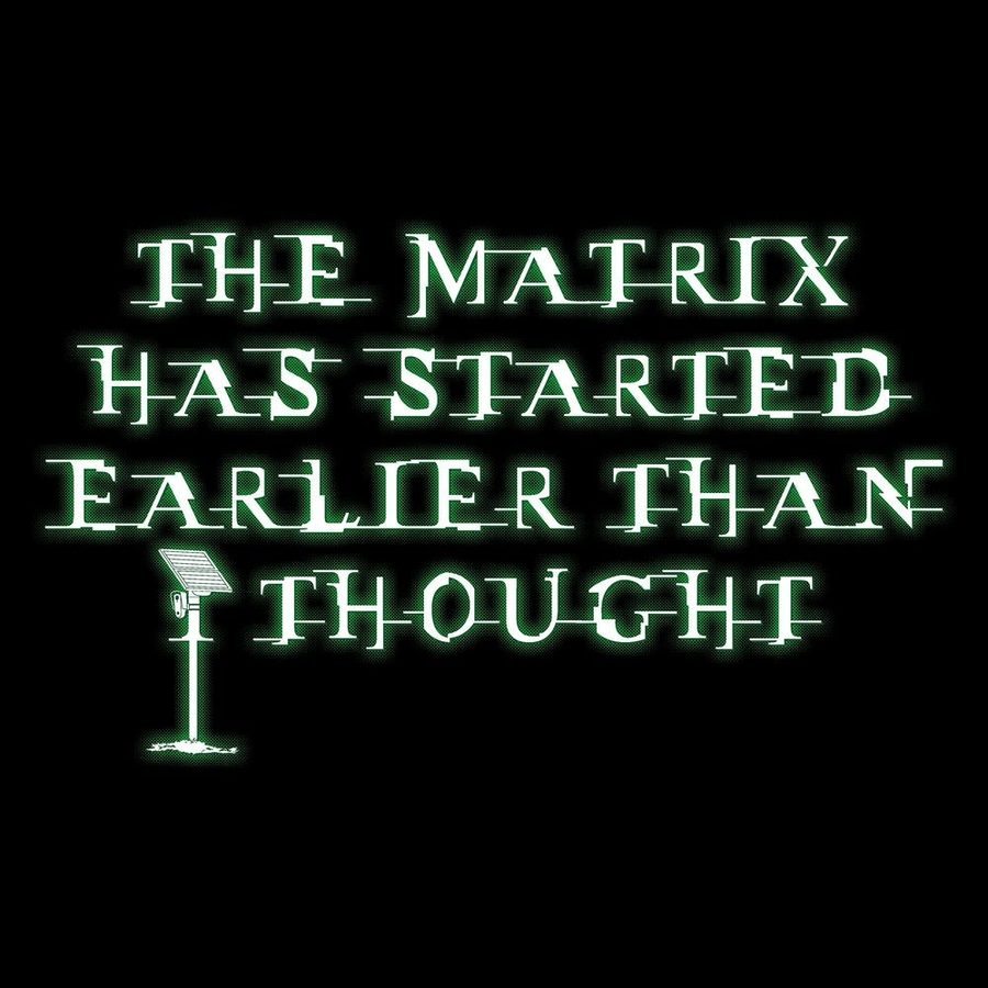 Flock Matrix T-Shirt - Black