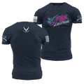 USAF - Ride The Lightning T-Shirt - Midnight Navy