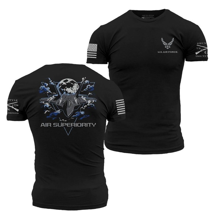 USAF - Air Superiority T-Shirt - Black