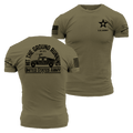 Army Hit The Ground Running T-Shirt - Military Green