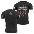 CFP Freedom Isn't Free Men's Tee - Charcoal
