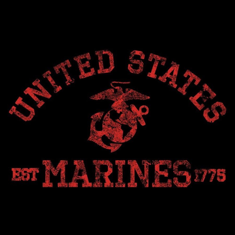 USMC - Est. 1775 T-Shirt - Black