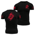 USMC - Bound In Blood T-Shirt - Black