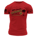 USMC - Parris Island T-Shirt - Red