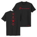 USMC - Women's Lives Forever Boyfriend Fit T-Shirt - Black