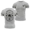 USN - No Quarter Given T-Shirt - Athletic Heather
