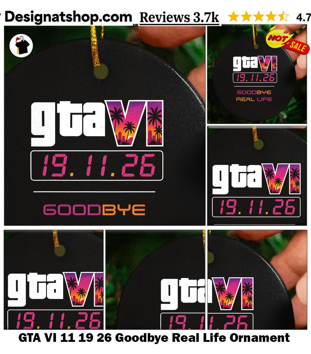 GTA VI 11 19 26 Goodbye Real Life shirt