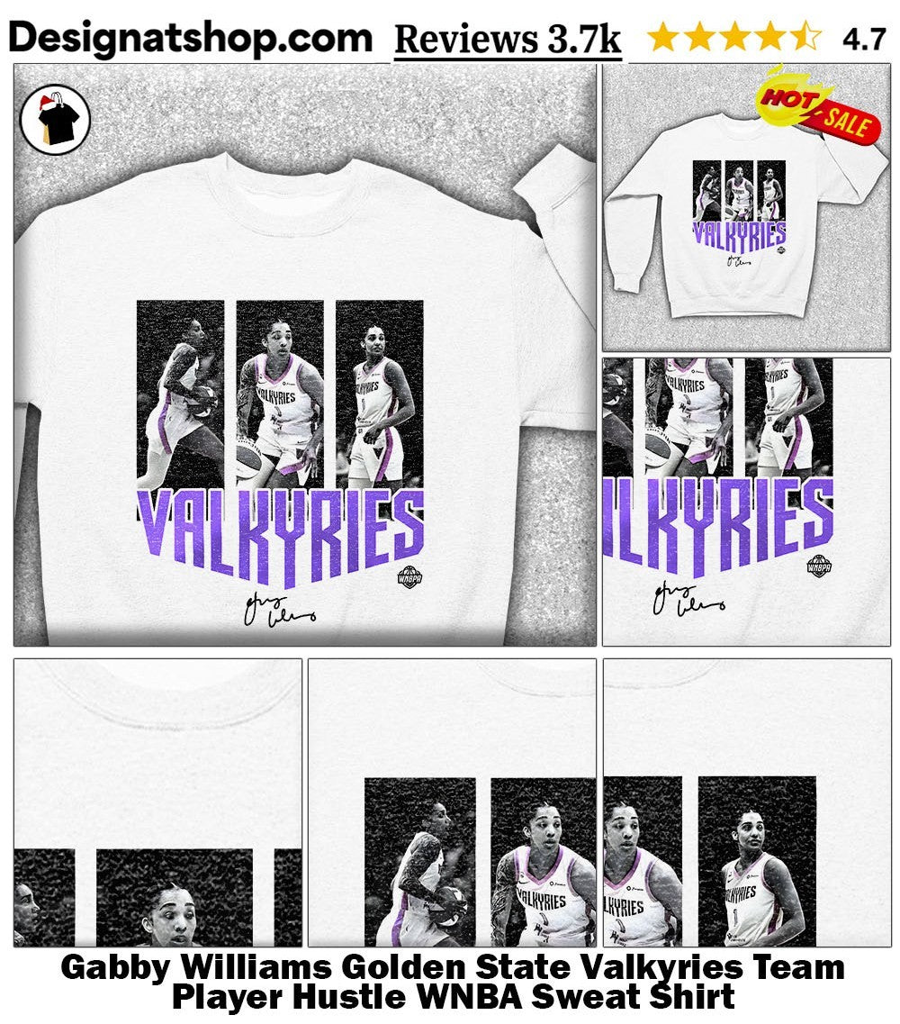Gabby Williams Golden State Valkyries Team Player Hustle WNBA shirt
