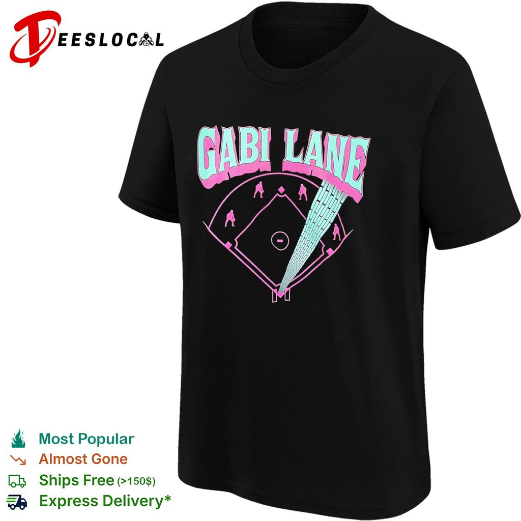 Gabi Lane baseball shirt