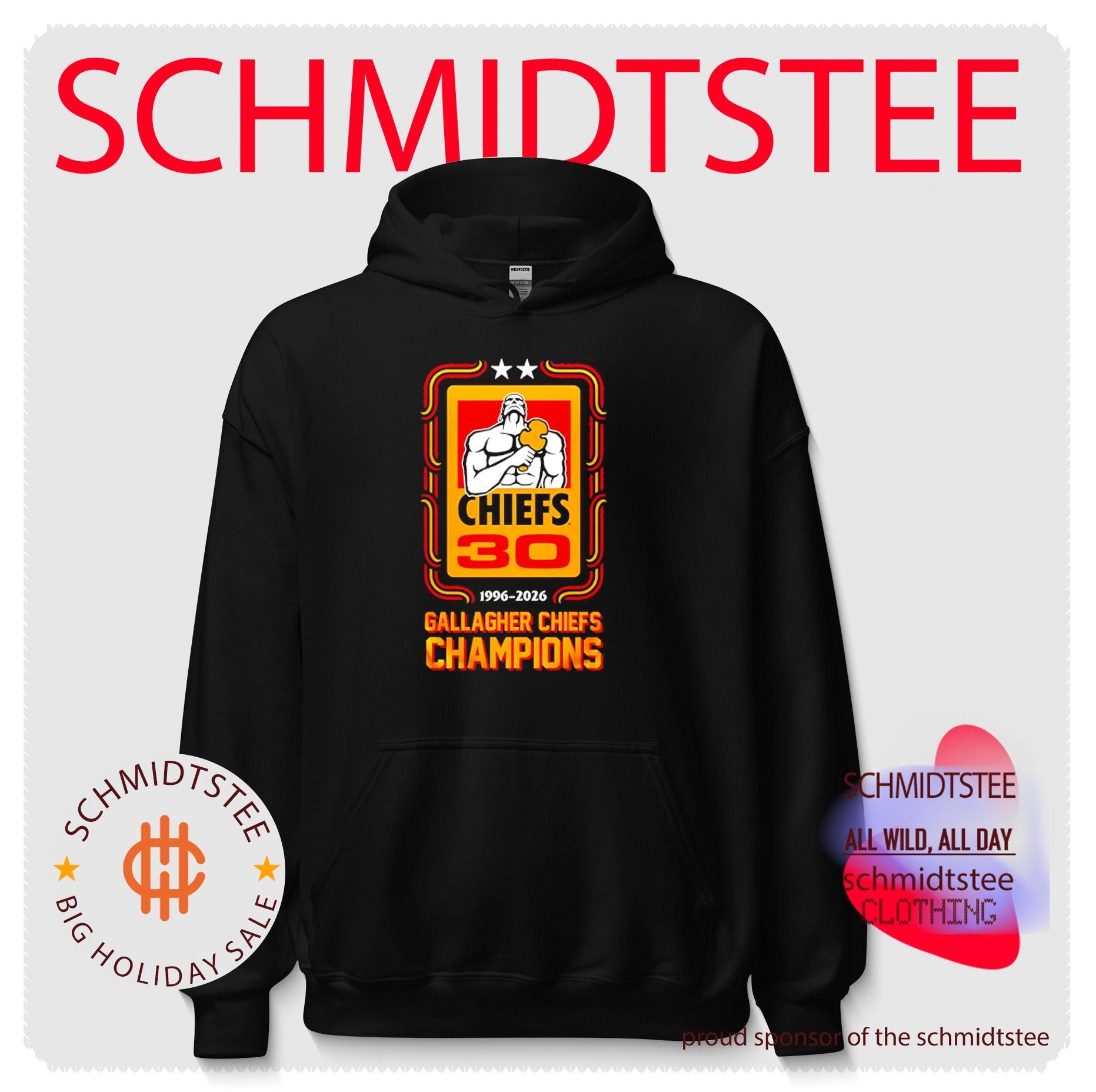 Gallagher Chiefs Champions Super Rugby Pacific 1996-2026 shirt