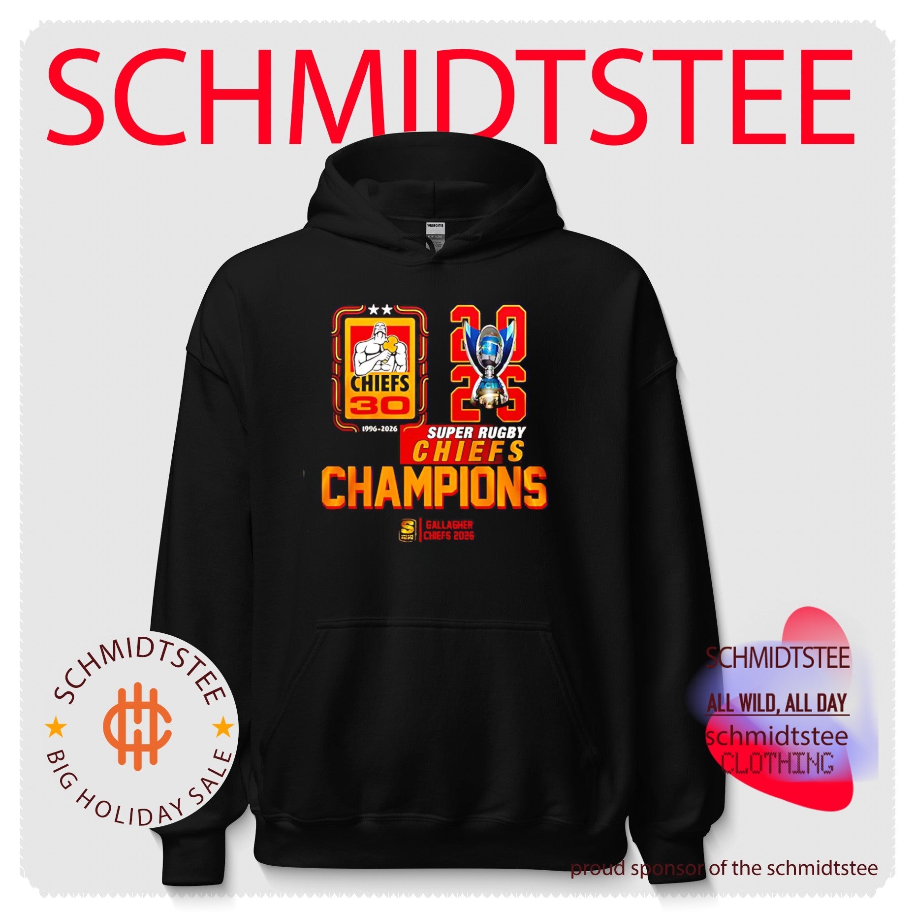Gallagher Chiefs Super Rugby Pacific Champions 1996-2026 shirt