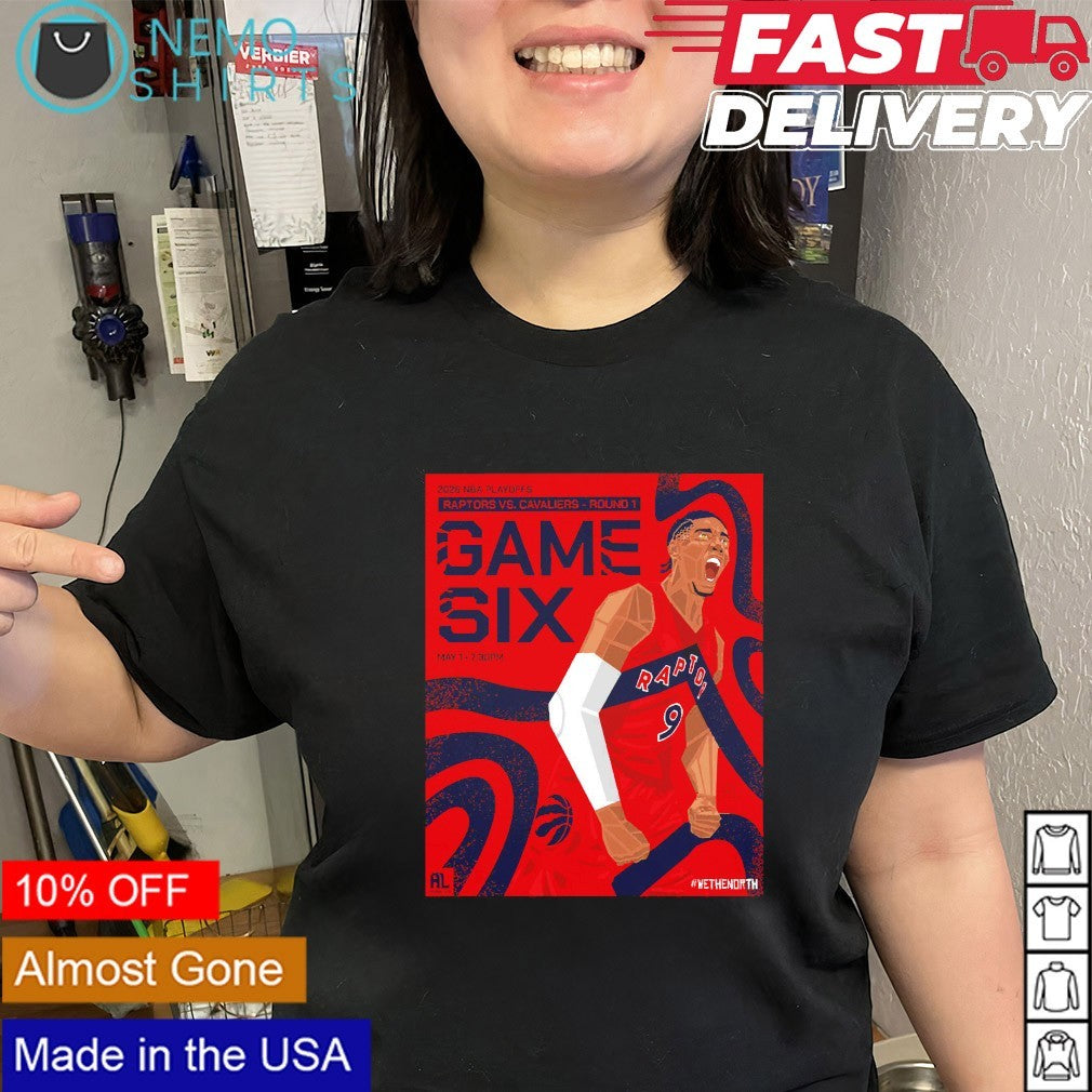 Game six 2026 NBA Playoffs Raptors vs Cavaliers round 1 shirt