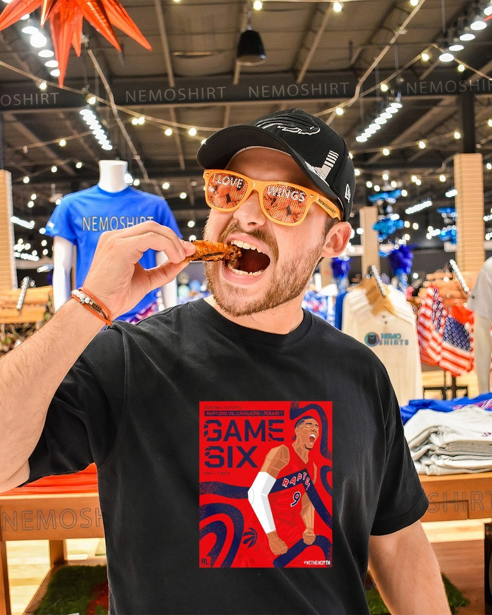 Game six 2026 NBA Playoffs Raptors vs Cavaliers round 1 shirt