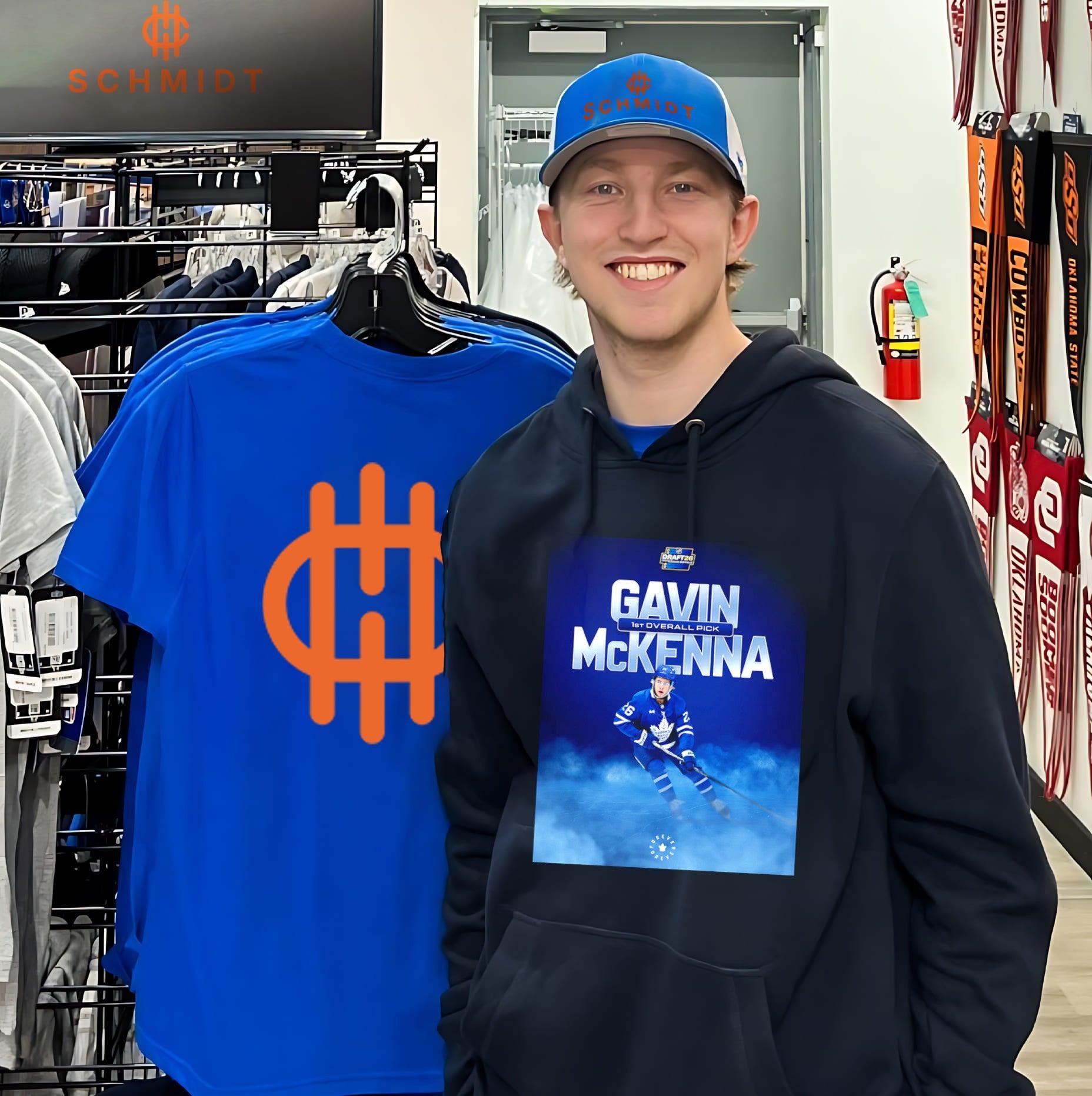Gavin McKenna 1st Overall Pick Toronto Maple Leafs 2026 NHL Draft shirt