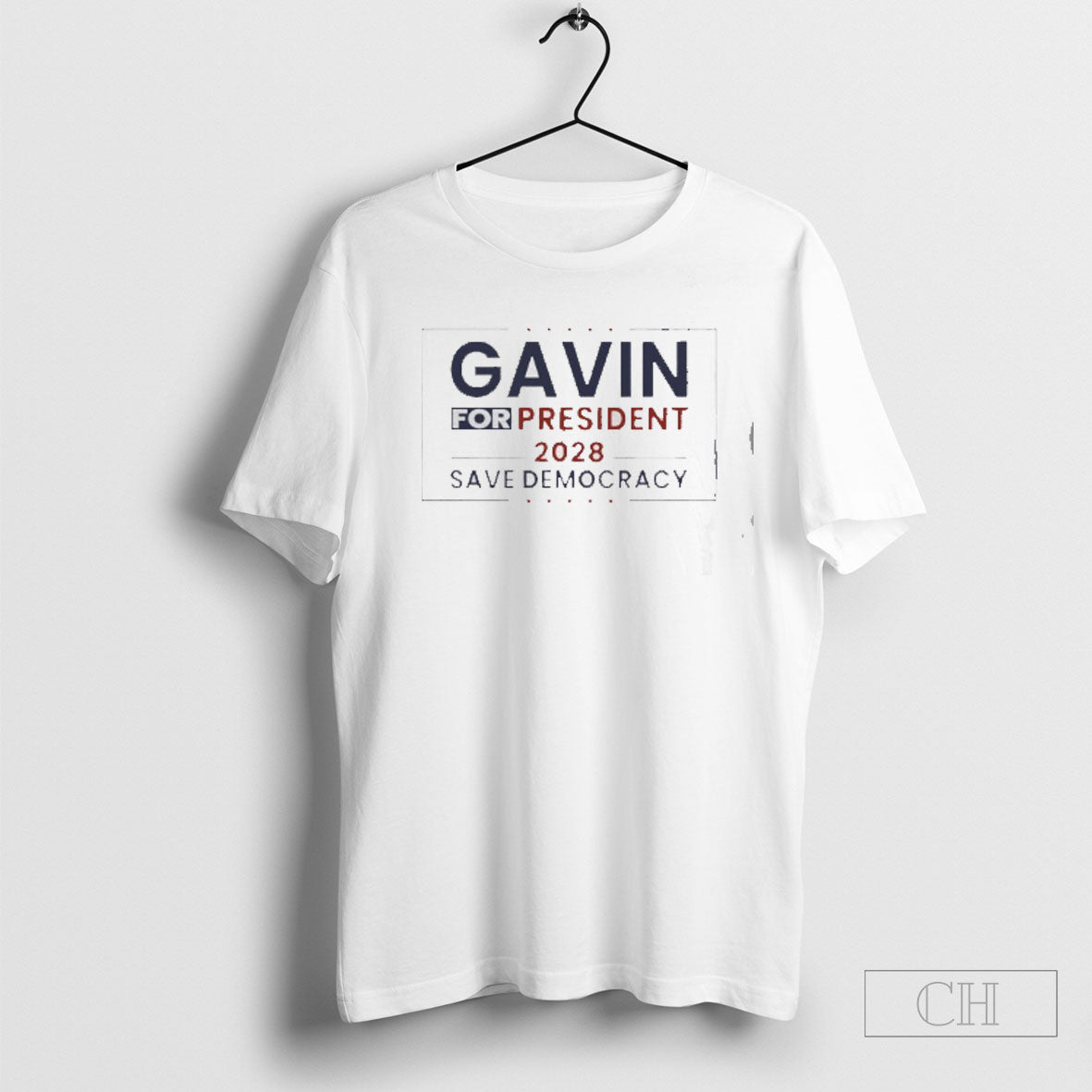 Gavin Newsom For President 2028 Save Democracy Shirt