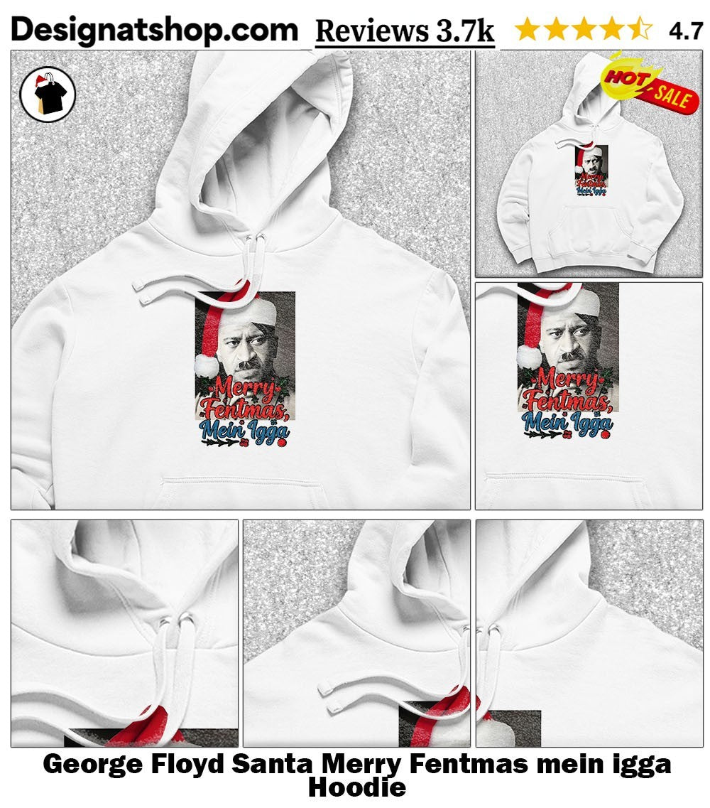 George Floyd Santa Merry Fentmas mein igga shirt
