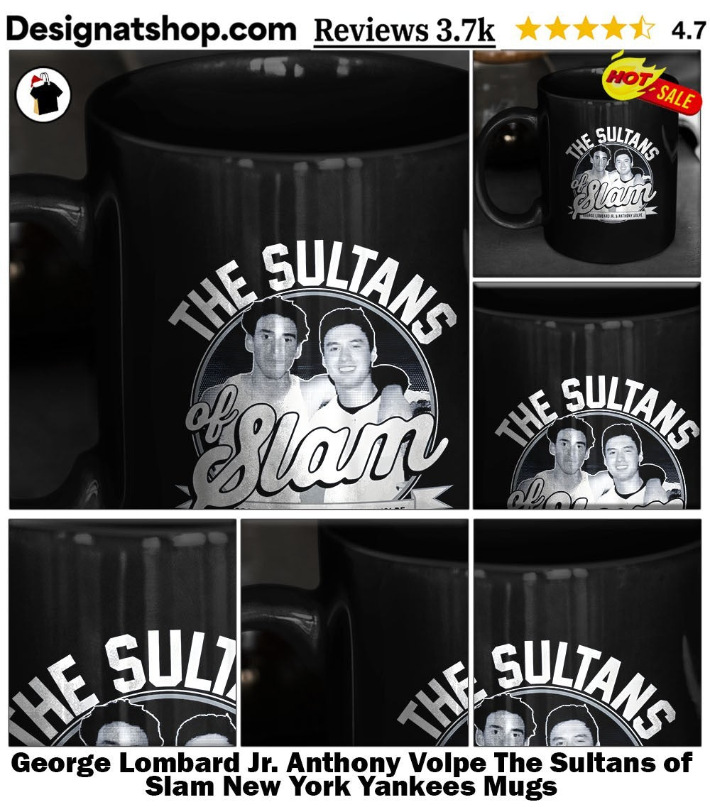 George Lombard Jr. Anthony Volpe The Sultans of Slam New York Yankees shirt