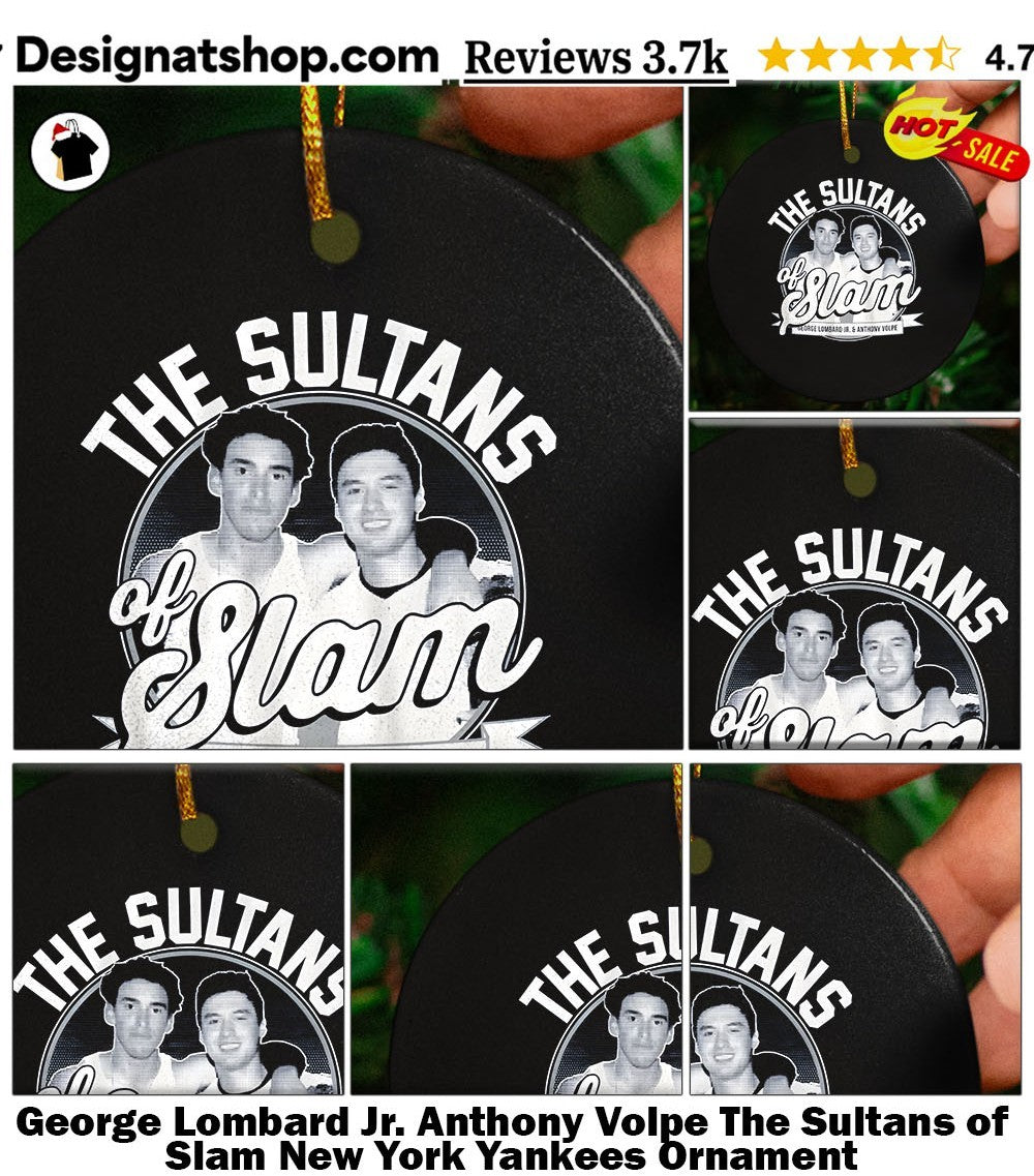 George Lombard Jr. Anthony Volpe The Sultans of Slam New York Yankees shirt