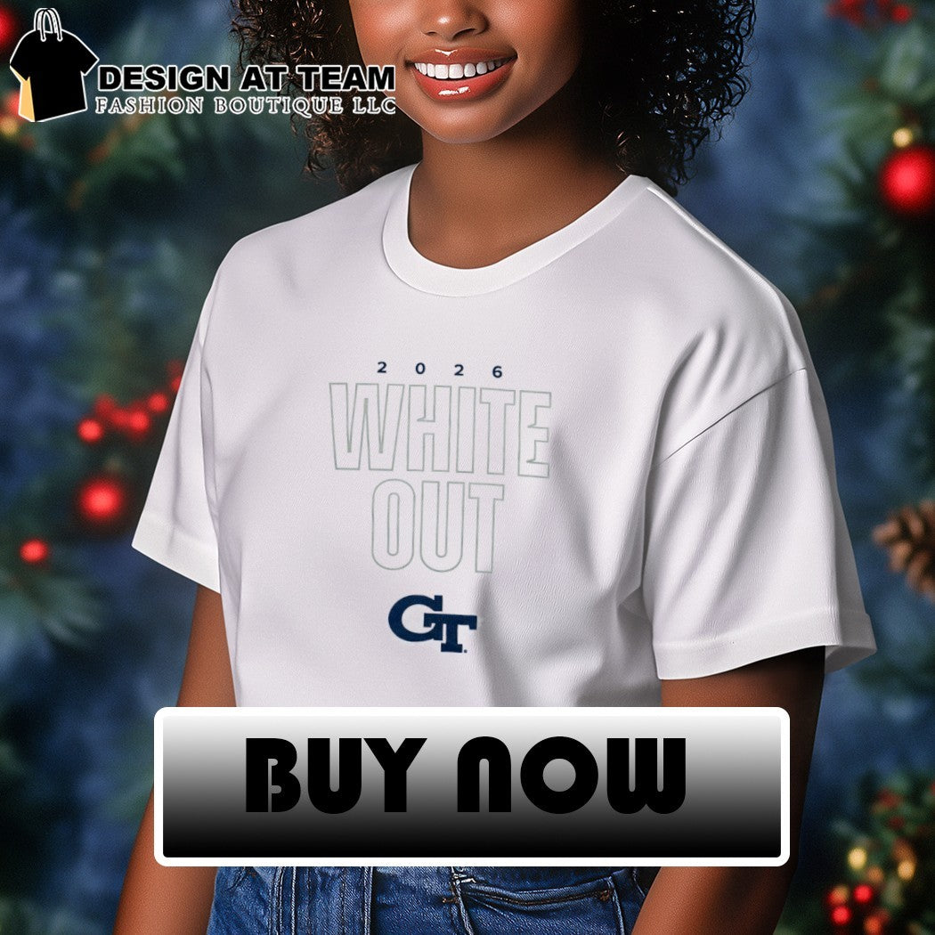 Georgia Tech Football 2026 white out shirt