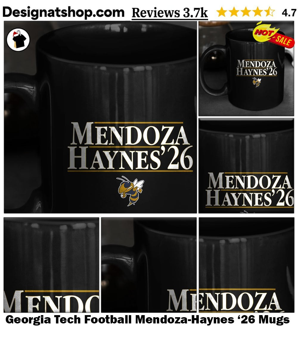 Georgia Tech Football Mendoza-Haynes ’26 shirt