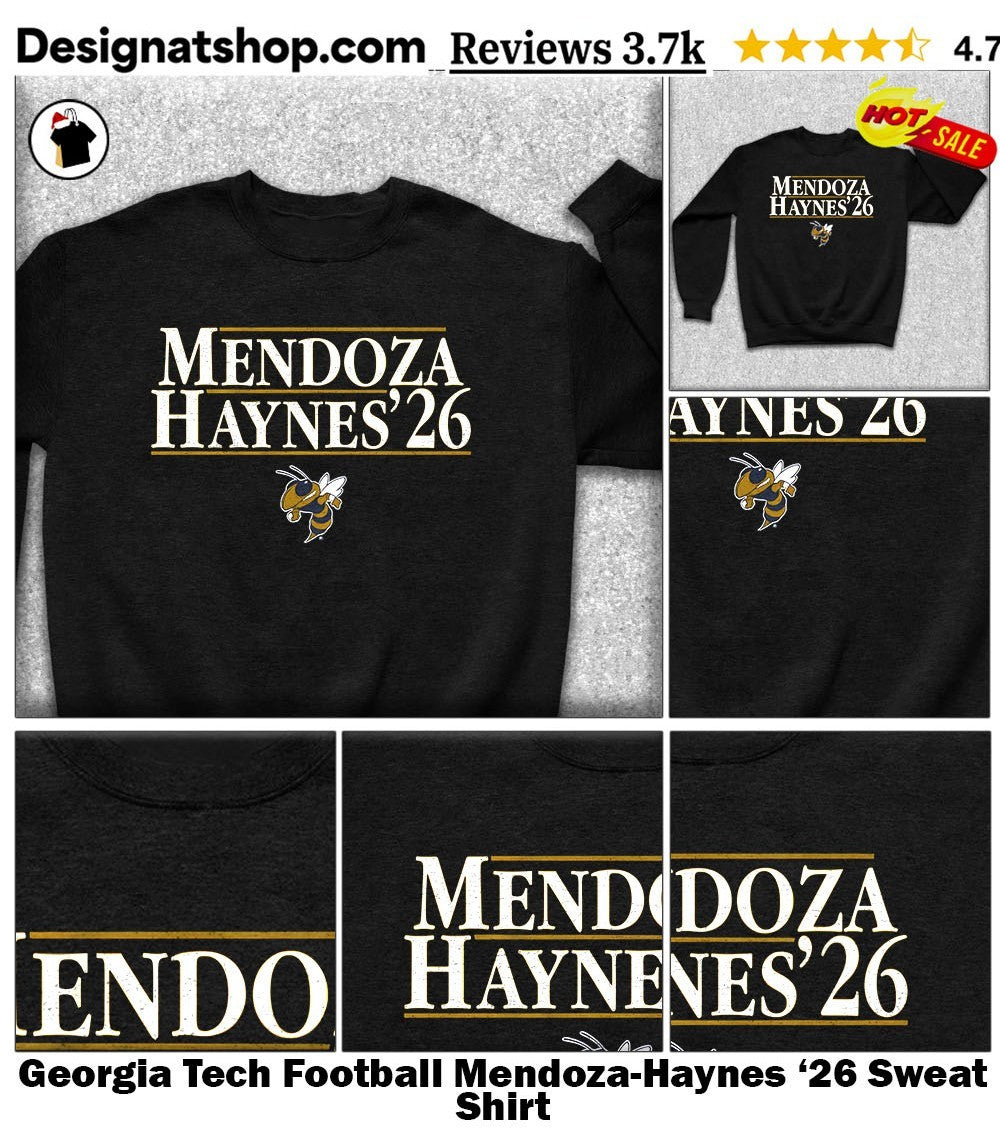 Georgia Tech Football Mendoza-Haynes ’26 shirt