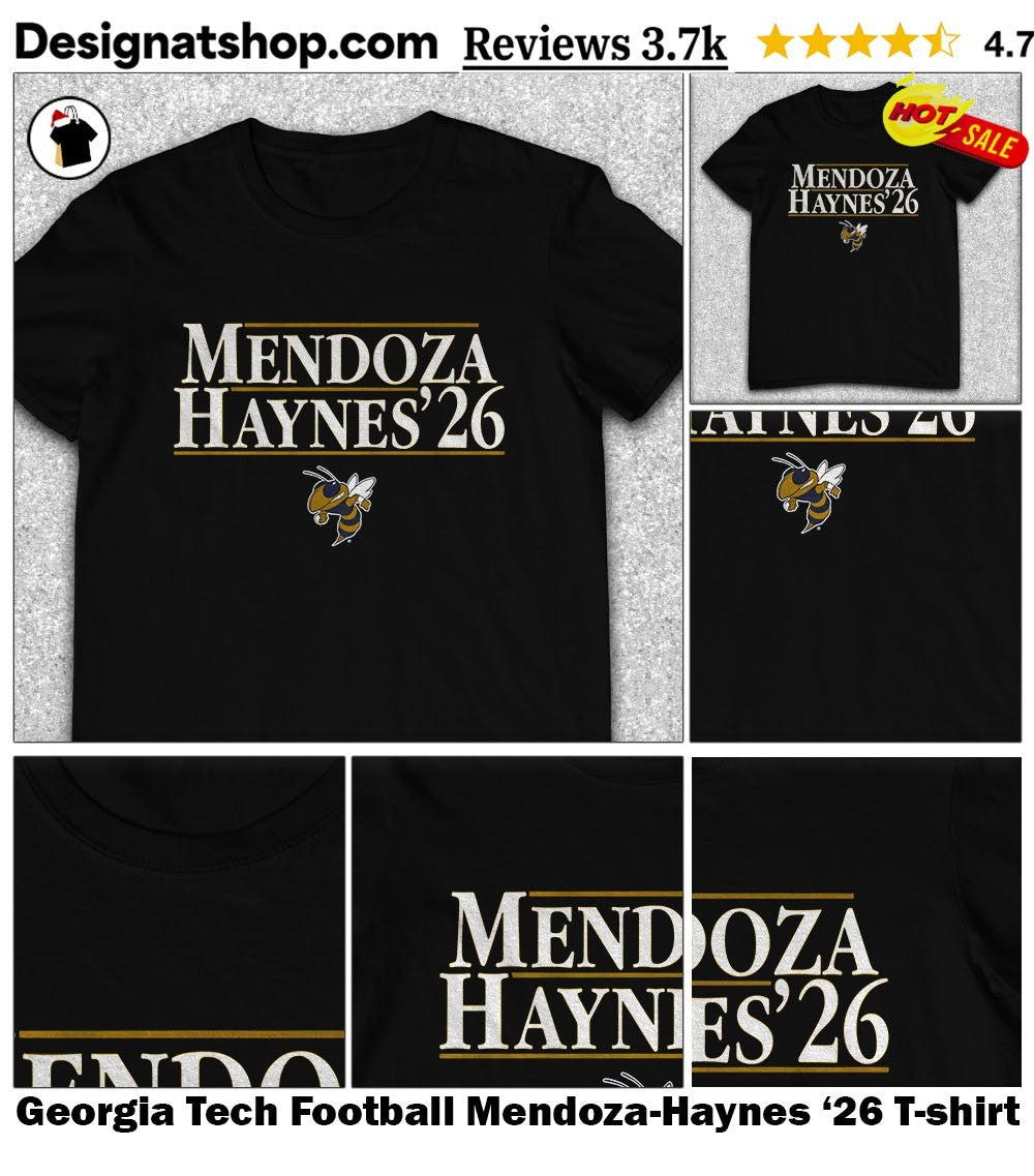 Georgia Tech Football Mendoza-Haynes ’26 shirt