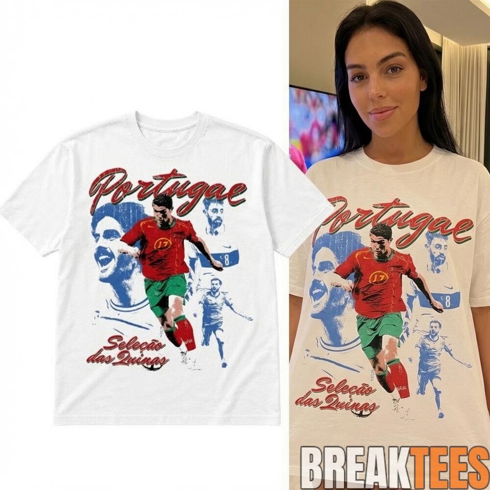Georgina Rodriguez Portugal Cristiano Ronaldo Shirt