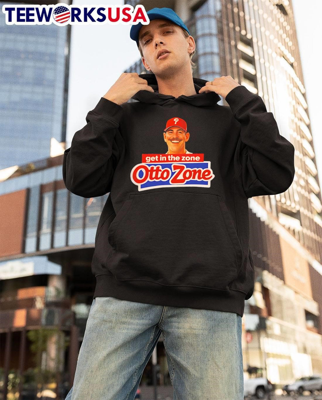 Get In The Zone Otto Zone Baseball Player shirt