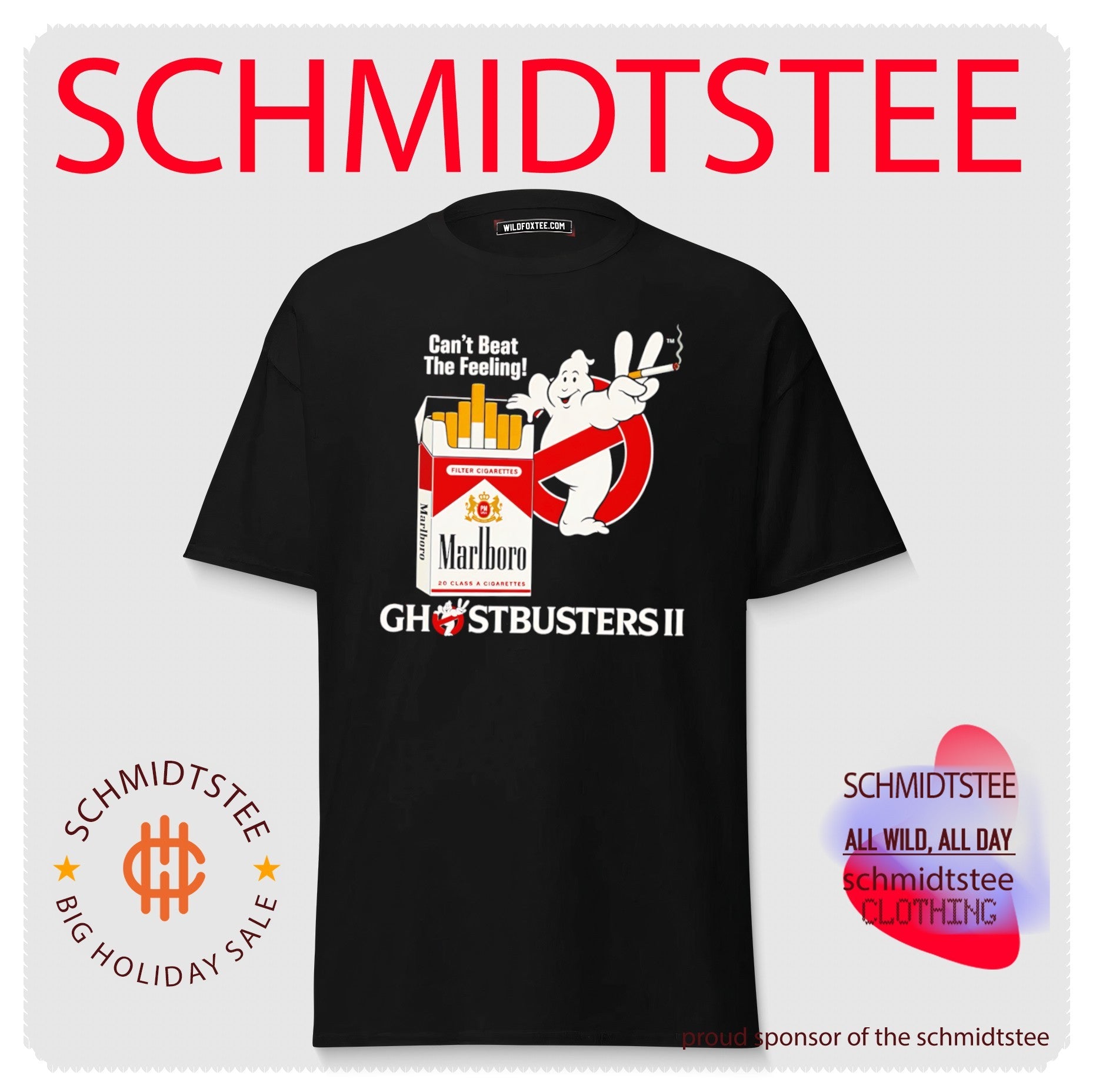 Ghostbusters II Marlboro Can’t Beat the Feeling shirt