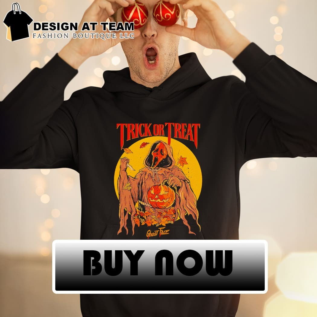 Ghostface says Trick or Treat Halloween shirt