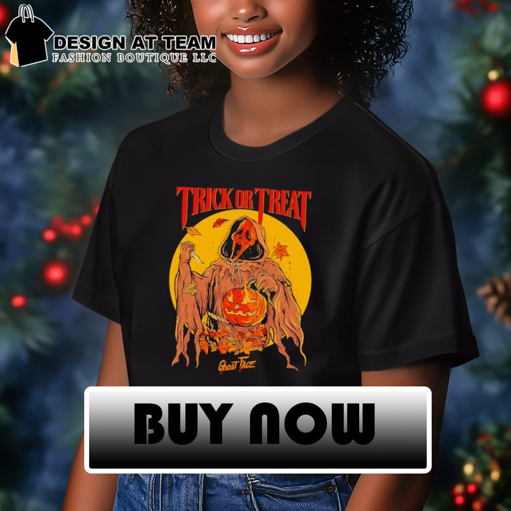 Ghostface says Trick or Treat Halloween shirt