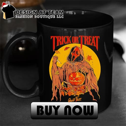 Ghostface says Trick or Treat Halloween shirt