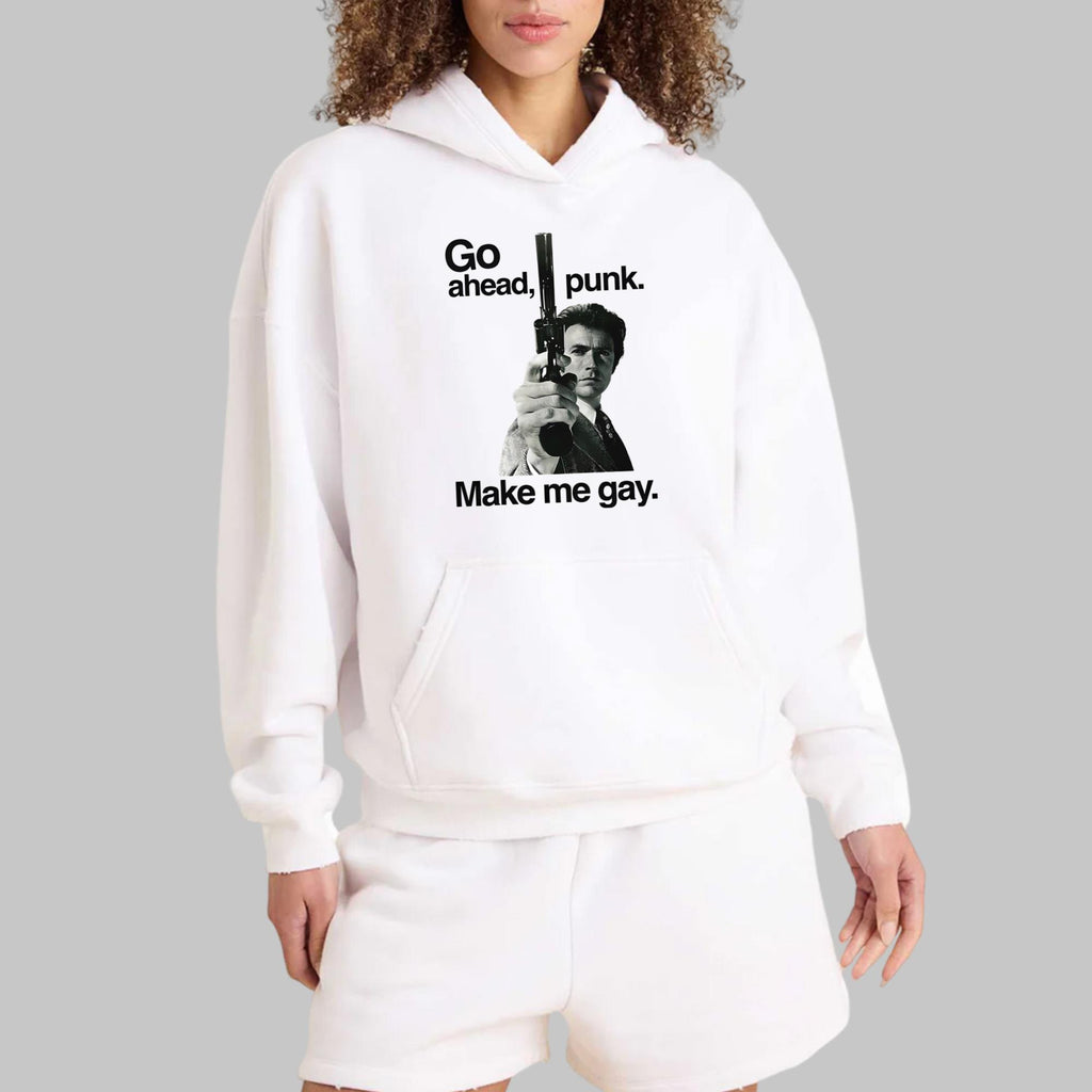 Go Ahead Punk Make Me Gay Shirt