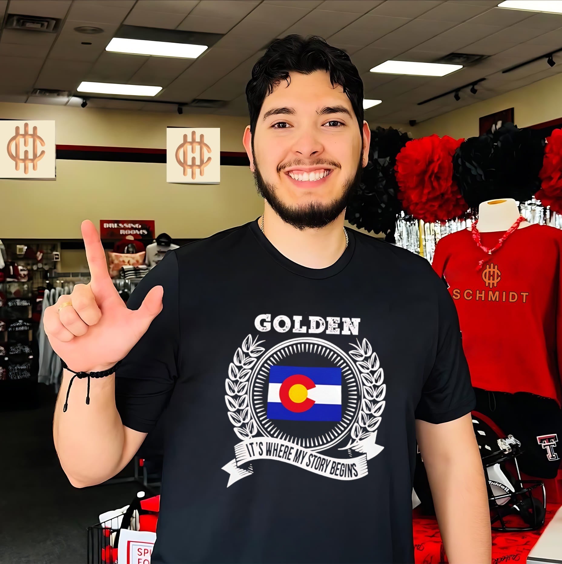 Golden it’s where my story begins shirt