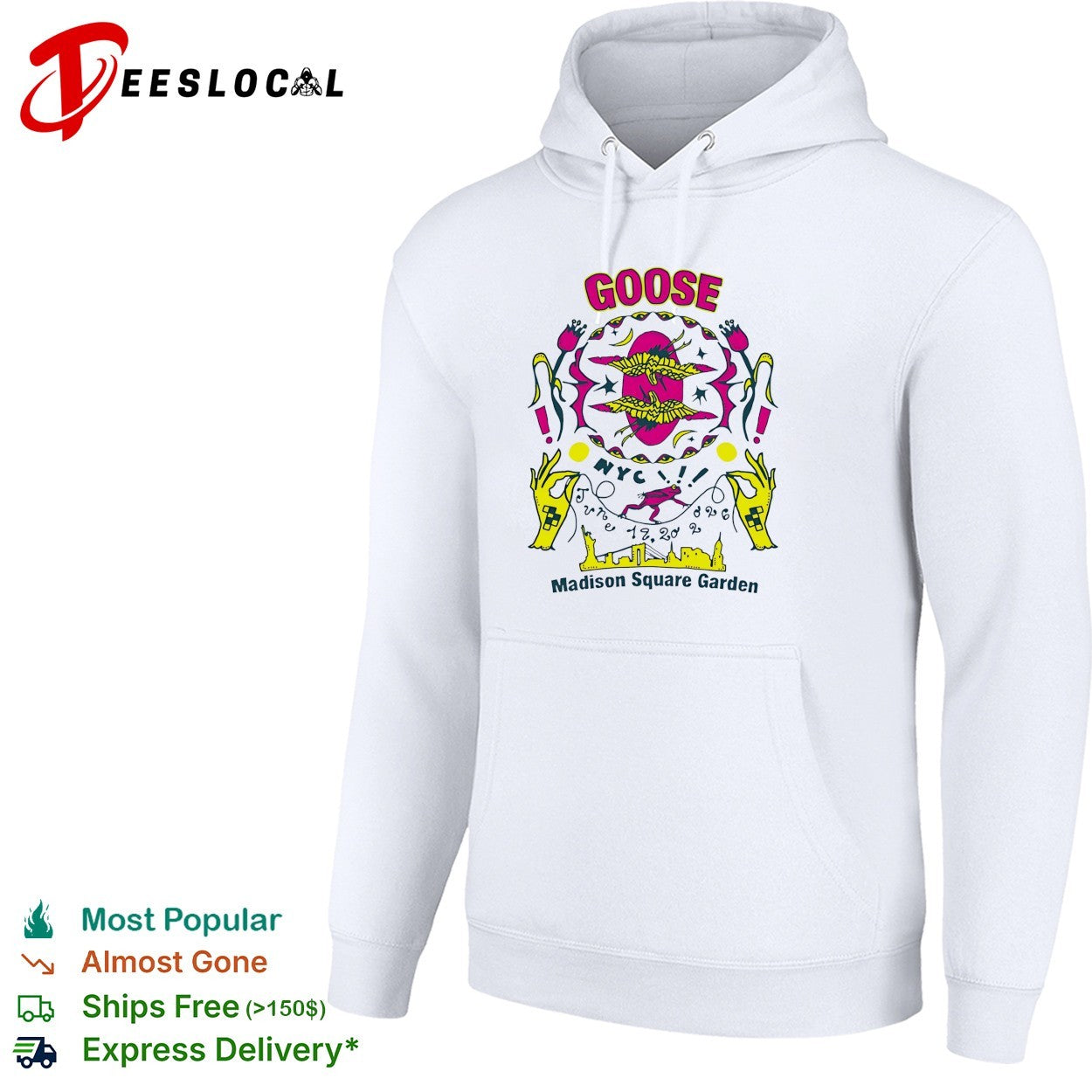 Goose Madison Square Garden New York City shirt