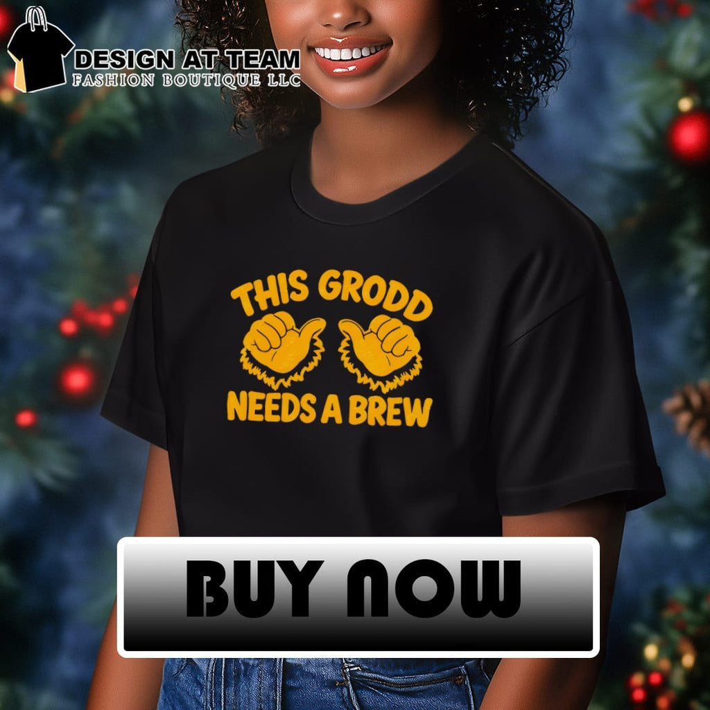 Gorilla Grodd this grodd needs a brew shirt