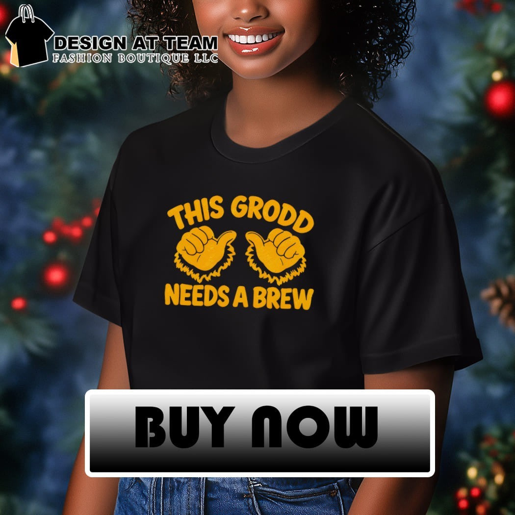 Gorilla Grodd this grodd needs a brew shirt