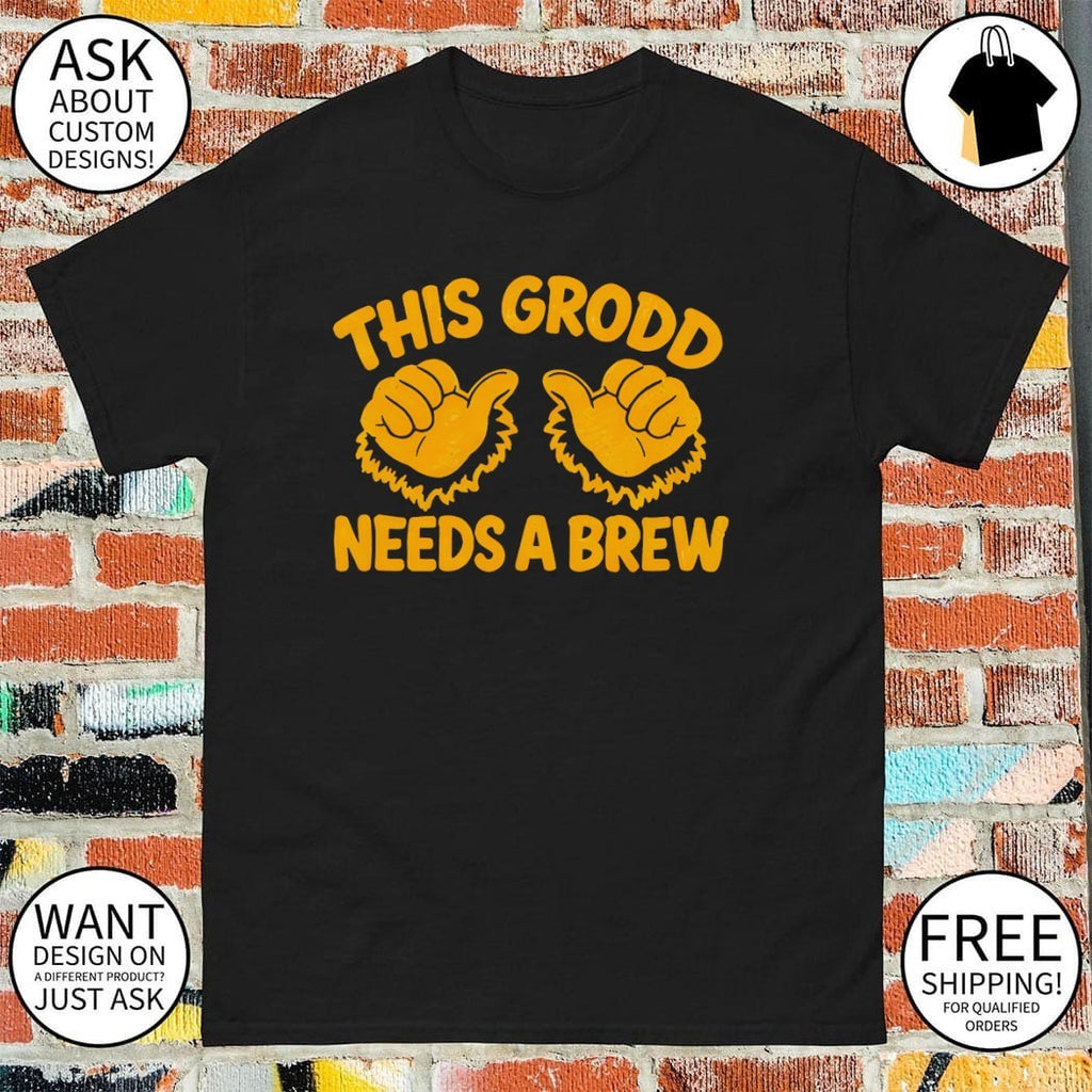 Gorilla Grodd this grodd needs a brew shirt