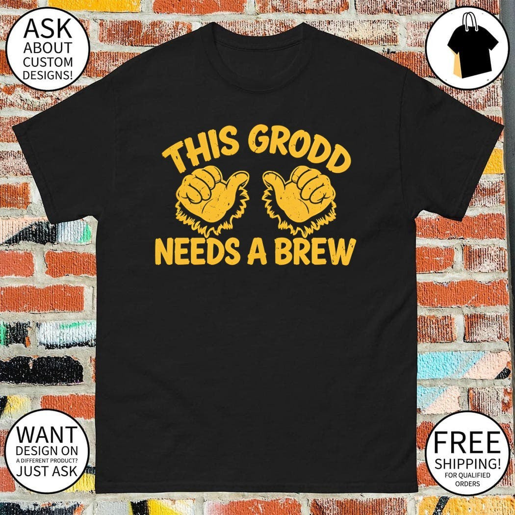 Gorilla Grodd wearing this grodd needs a brew shirt