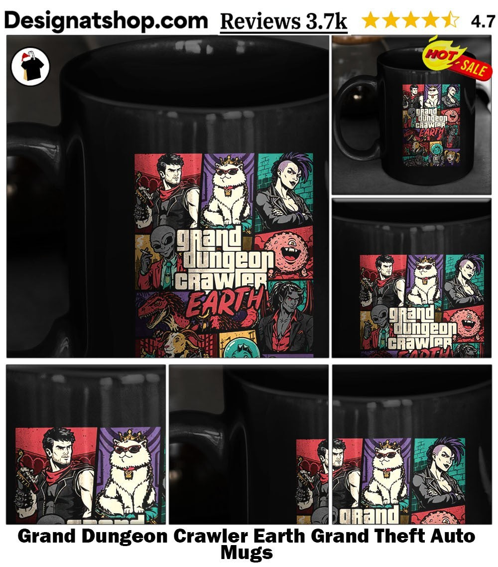 Grand Dungeon Crawler Earth Grand Theft Auto shirt