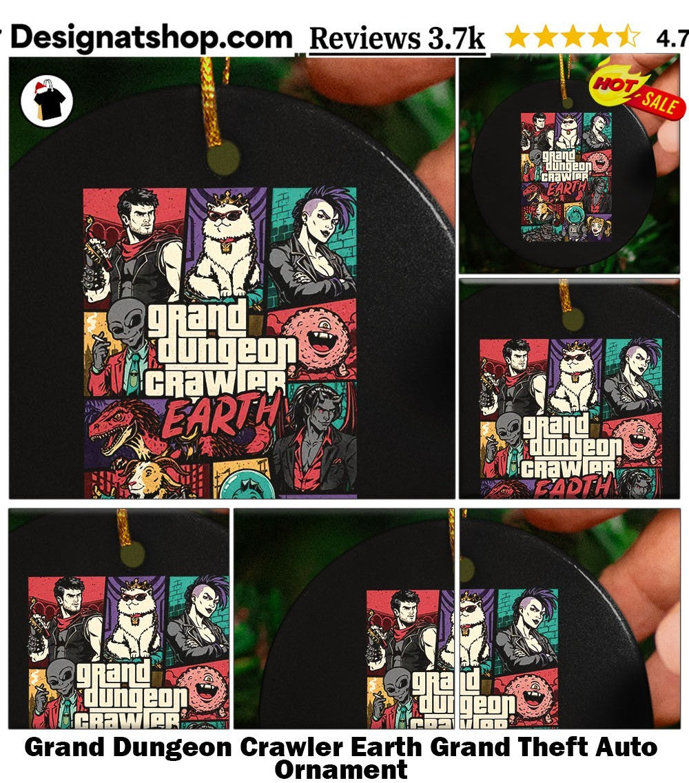 Grand Dungeon Crawler Earth Grand Theft Auto shirt