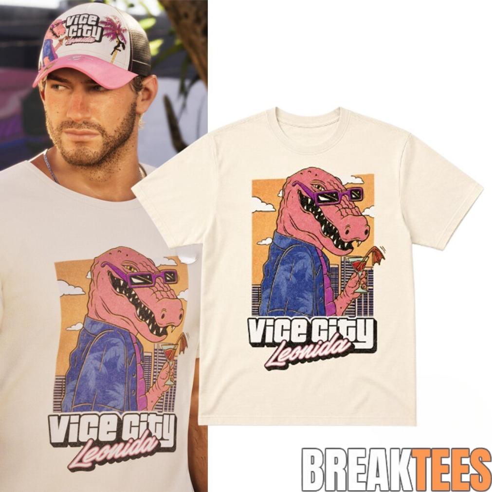 Grand Theft Auto VI GTA 6 Jason Vice City Leonida Alligator Shirt